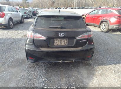 Lot #2995293870 2015 LEXUS CT 200H