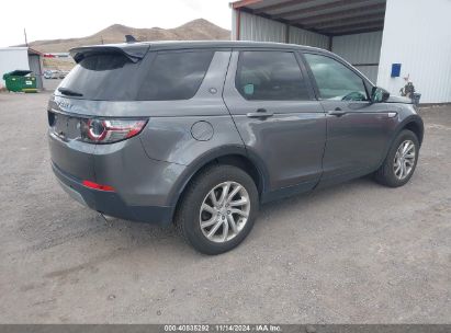 Lot #2989127204 2016 LAND ROVER DISCOVERY SPORT HSE