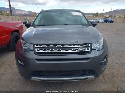 Lot #2989127204 2016 LAND ROVER DISCOVERY SPORT HSE