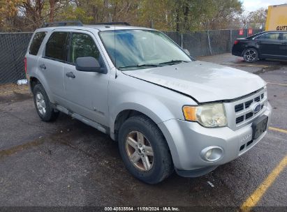 Lot #3056472141 2009 FORD ESCAPE HYBRID LIMITED