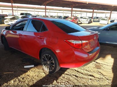 Lot #3035095746 2014 TOYOTA COROLLA S PLUS