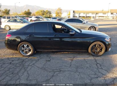 Lot #3056063029 2015 MERCEDES-BENZ C 300 LUXURY/SPORT