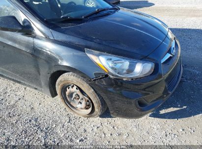 Lot #2995293857 2014 HYUNDAI ACCENT GLS