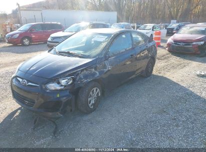 Lot #2995293857 2014 HYUNDAI ACCENT GLS