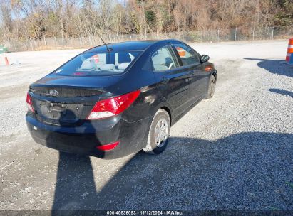 Lot #2995293857 2014 HYUNDAI ACCENT GLS