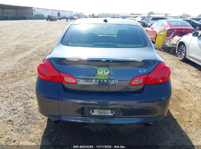 Lot #2992832040 2012 INFINITI G37 JOURNEY