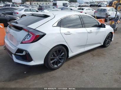 Lot #3035094652 2020 HONDA CIVIC EX