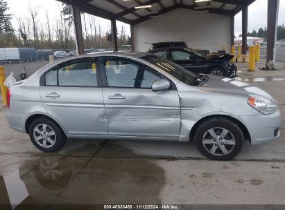 Lot #2995301086 2010 HYUNDAI ACCENT GLS