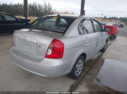 Lot #2995301086 2010 HYUNDAI ACCENT GLS