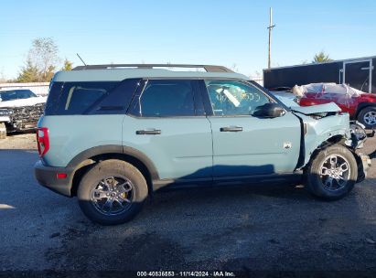 Lot #3056071624 2023 FORD BRONCO SPORT BIG BEND