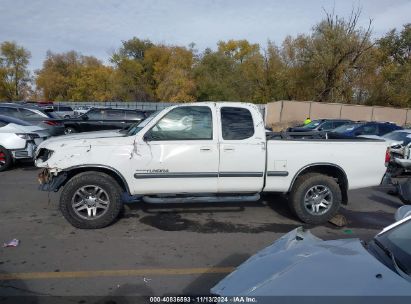 Lot #3035089305 2001 TOYOTA TUNDRA SR5 V8