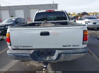 Lot #3035089305 2001 TOYOTA TUNDRA SR5 V8