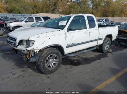 Lot #3035089305 2001 TOYOTA TUNDRA SR5 V8