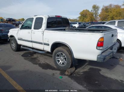 Lot #3035089305 2001 TOYOTA TUNDRA SR5 V8