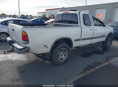 Lot #3035089305 2001 TOYOTA TUNDRA SR5 V8