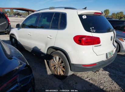 Lot #2995293847 2013 VOLKSWAGEN TIGUAN SE