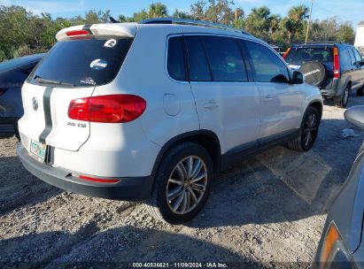 Lot #2995293847 2013 VOLKSWAGEN TIGUAN SE