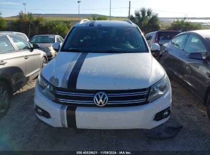 Lot #2995293847 2013 VOLKSWAGEN TIGUAN SE