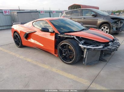 Lot #3037529448 2020 CHEVROLET CORVETTE STINGRAY RWD  1LT