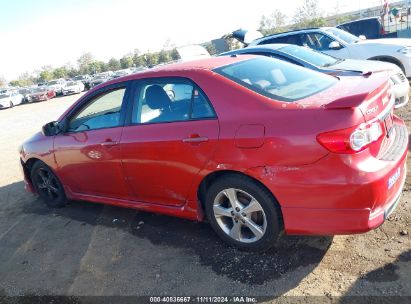 Lot #2992832031 2012 TOYOTA COROLLA S