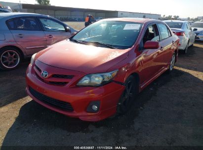 Lot #2992832031 2012 TOYOTA COROLLA S