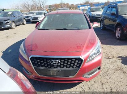 Lot #2995293842 2016 HYUNDAI SONATA HYBRID SE