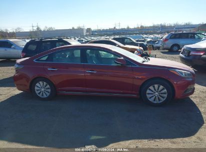 Lot #2995293842 2016 HYUNDAI SONATA HYBRID SE