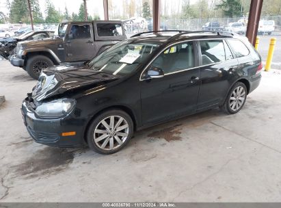 Lot #2995301082 2012 VOLKSWAGEN JETTA SPORTWAGEN 2.0L TDI