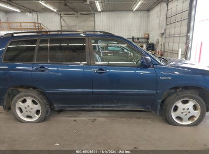 Lot #3035083601 2004 TOYOTA HIGHLANDER LIMITED V6