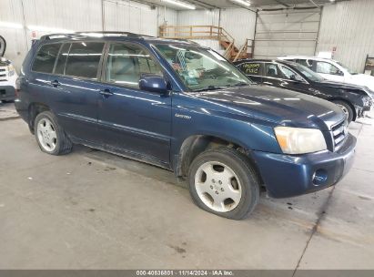 Lot #3035083601 2004 TOYOTA HIGHLANDER LIMITED V6