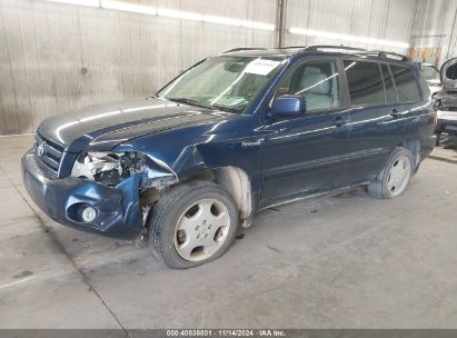 Lot #3035083601 2004 TOYOTA HIGHLANDER LIMITED V6