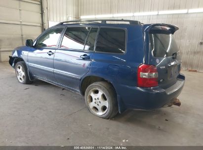 Lot #3035083601 2004 TOYOTA HIGHLANDER LIMITED V6