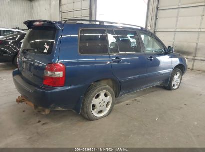 Lot #3035083601 2004 TOYOTA HIGHLANDER LIMITED V6