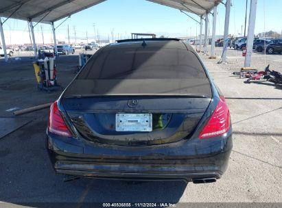 Lot #3050086035 2015 MERCEDES-BENZ S 550