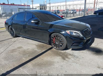 Lot #3050086035 2015 MERCEDES-BENZ S 550