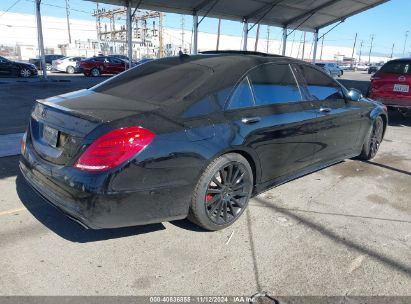 Lot #3050086035 2015 MERCEDES-BENZ S 550