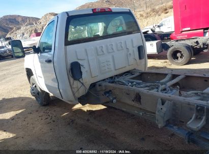 Lot #2995287693 2015 CHEVROLET SILVERADO 3500HD CHASSIS WT