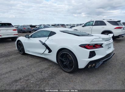 Lot #3037544102 2020 CHEVROLET CORVETTE STINGRAY RWD  1LT