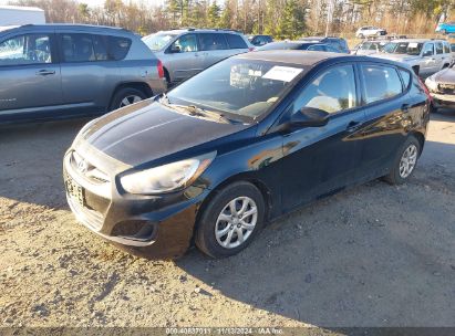 Lot #3007838065 2012 HYUNDAI ACCENT GS