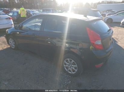 Lot #3007838065 2012 HYUNDAI ACCENT GS