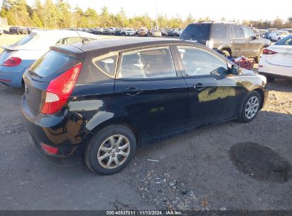 Lot #3007838065 2012 HYUNDAI ACCENT GS