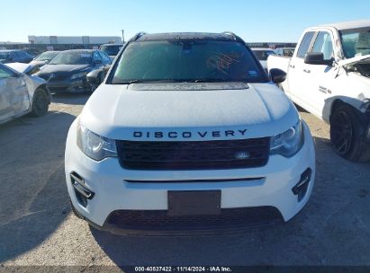 Lot #2997780710 2016 LAND ROVER DISCOVERY SPORT HSE LUX