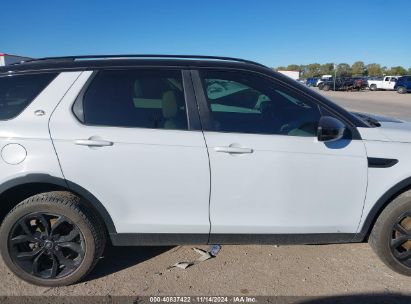 Lot #2997780710 2016 LAND ROVER DISCOVERY SPORT HSE LUX