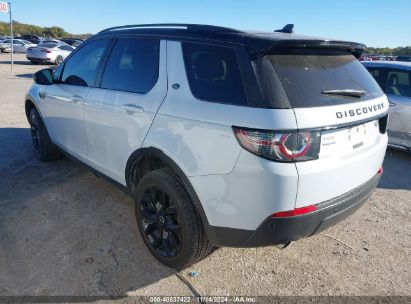 Lot #2997780710 2016 LAND ROVER DISCOVERY SPORT HSE LUX