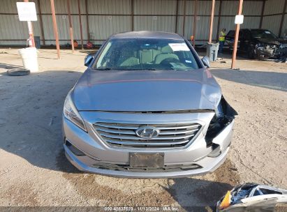 Lot #3053062803 2016 HYUNDAI SONATA SE