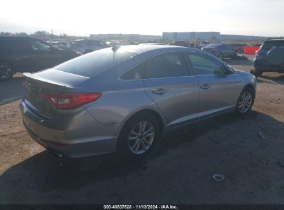 Lot #3053062803 2016 HYUNDAI SONATA SE