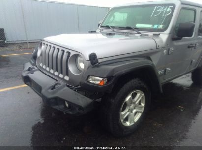 Lot #3049471026 2020 JEEP WRANGLER UNLIMITED SPORT S 4X4