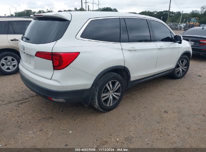 Lot #3035083590 2018 HONDA PILOT EX-L