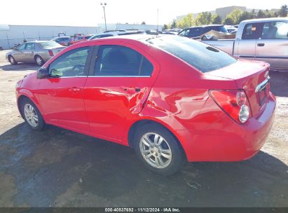 Lot #3035083581 2015 CHEVROLET SONIC LT AUTO