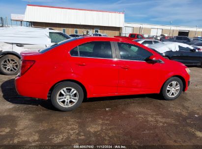 Lot #3035083581 2015 CHEVROLET SONIC LT AUTO